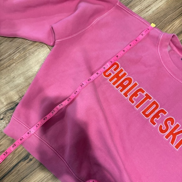 J. Crew Heritage Pink Chalet De Ski Sweatshirt - Picture 6 of 10